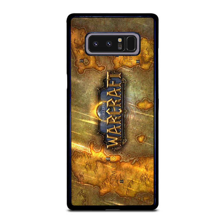 WORLD OF WARCRAFT GAMES MAP 2 Samsung Galaxy Note 8 Case Cover