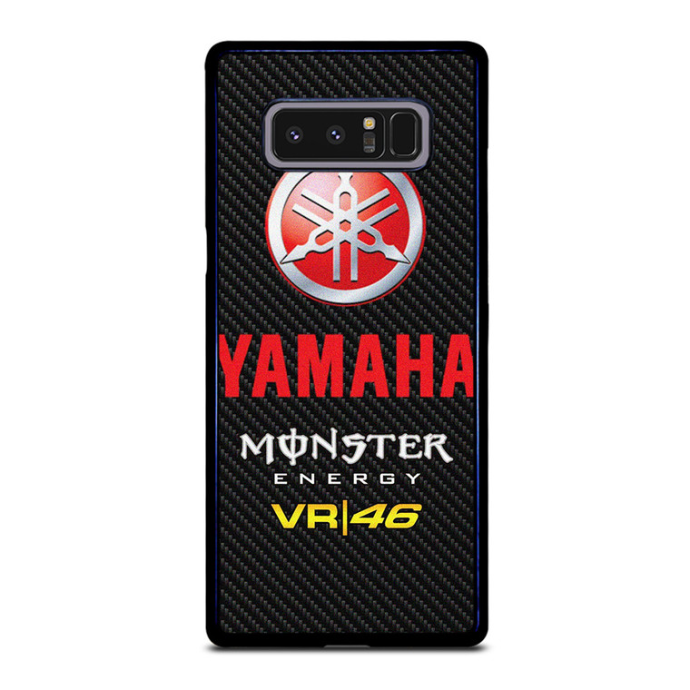 YAMAHA RACING VR46 CARBON LOGO Samsung Galaxy Note 8 Case Cover