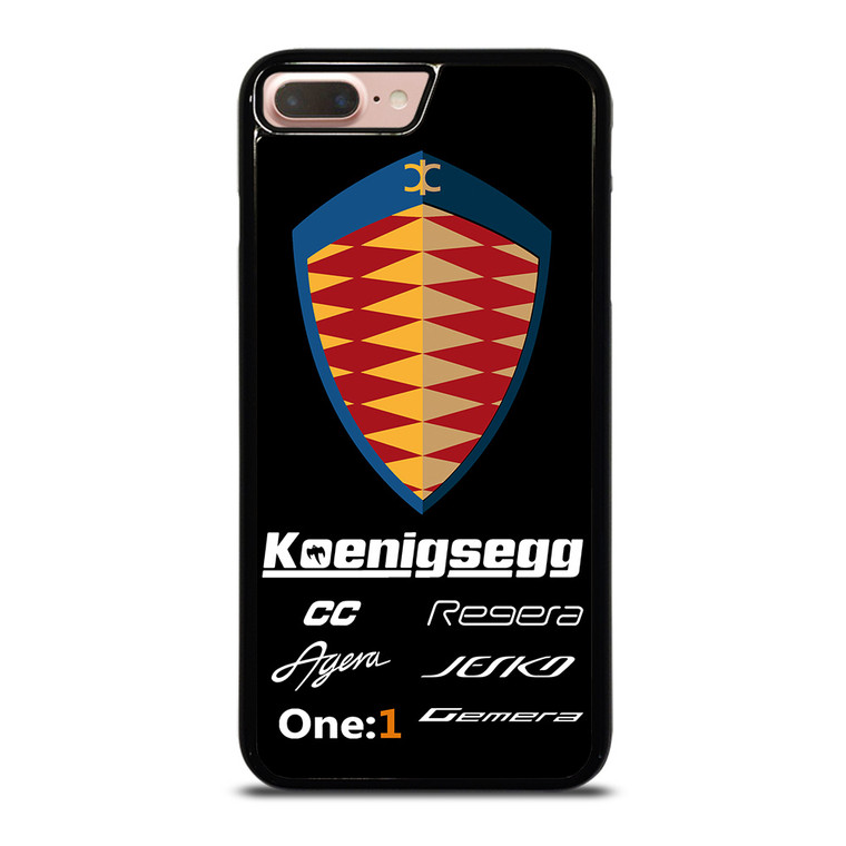 KOENIGSEGG SUPER CAR LOGO iPhone 7 / 8 Plus Case Cover