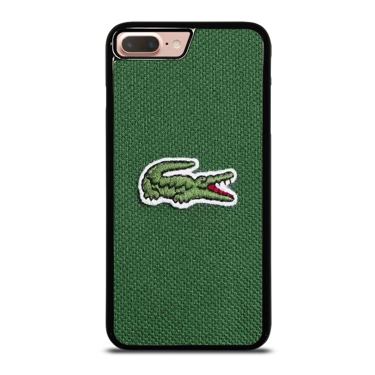 LACOSTE CROCODILE FABRIC LOGO iPhone 7 / 8 Plus Case Cover