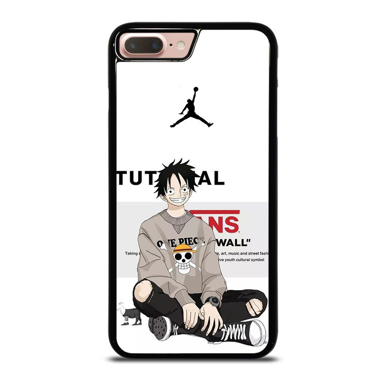 LUFFY D MONKEY ONE PIECE AIR JORDAN iPhone 7 / 8 Plus Case Cover