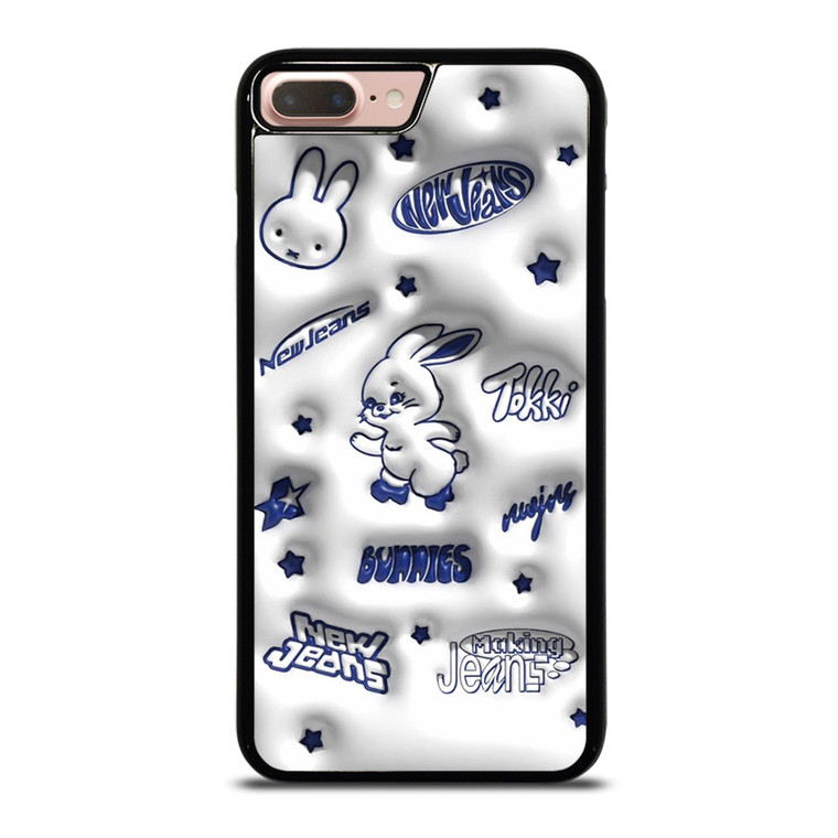 NEW JEANS BUNNIES 3D STYLE iPhone 7 / 8 Plus Case Cover