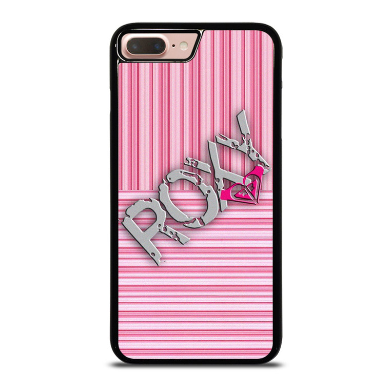 ROXY PINK STRIPE EMBLEM iPhone 7 / 8 Plus Case Cover