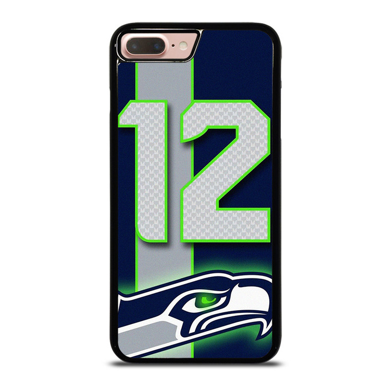 SEATTLE SEAHAWKS NFL 12 MAN LOGO iPhone 7 / 8 Plus Case Cover