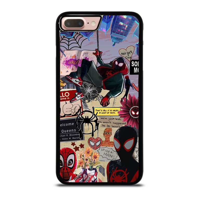 SPIDERMAN INTO THE SPIDER VERSE COLLAGE iPhone 7 / 8 Plus Case Cover