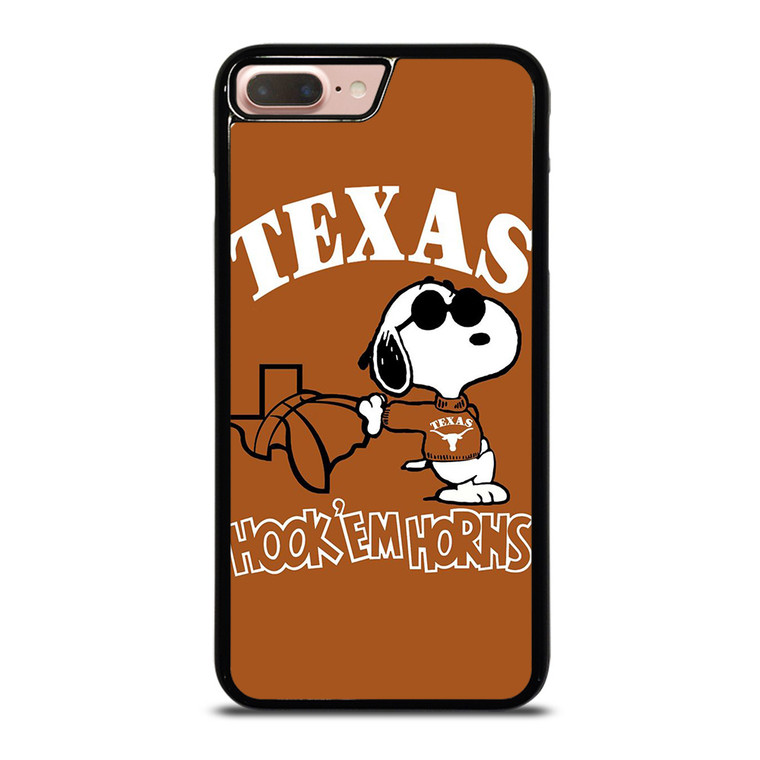 TEXAS LONGHORNS SNOOPY CARTOON iPhone 7 / 8 Plus Case Cover