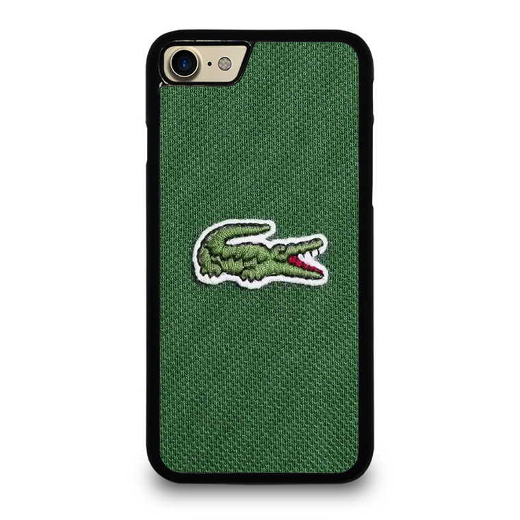 LACOSTE CROCODILE FABRIC LOGO iPhone 7 / 8 Case Cover