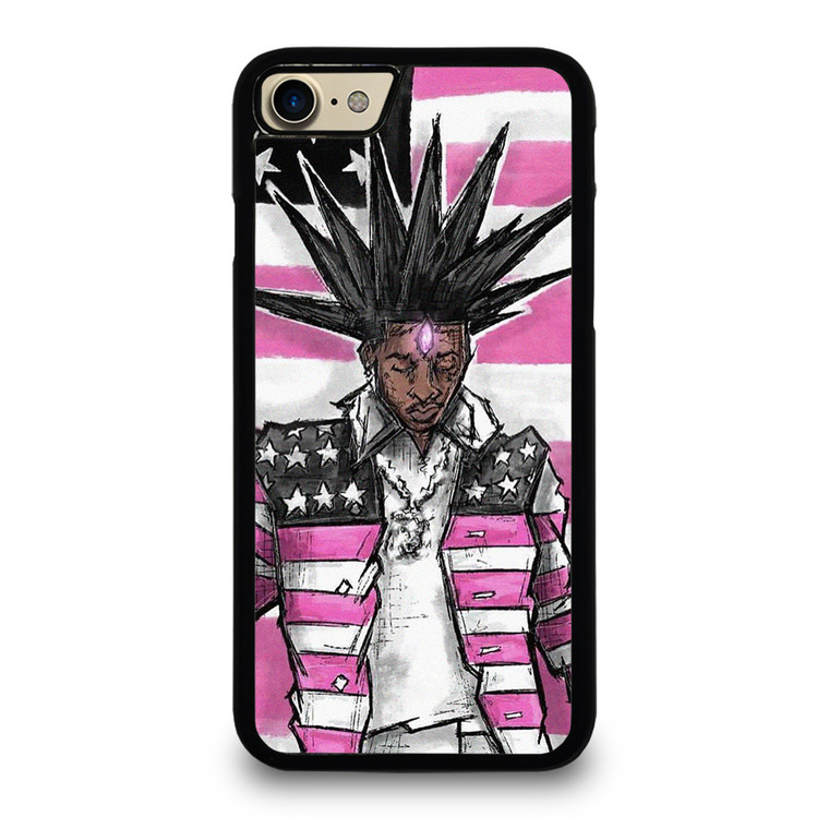 LIL UZI VERT RAPPER PINK TAPE iPhone 7 / 8 Case Cover