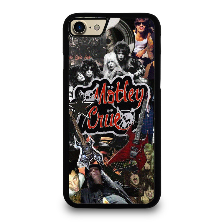MOTLEY CRUE METAL BAND COLLAGE iPhone 7 / 8 Case Cover MOTLEY CRUE METAL BAND COLLAGE iPhone 7 / 8 Case Cover