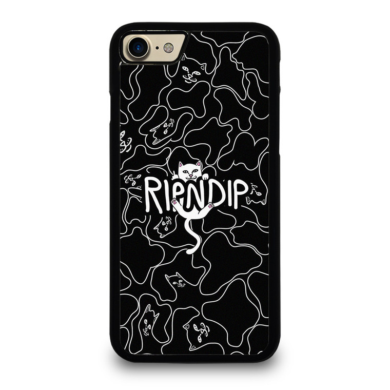 RIPNDIP BLACK DOODLE LOGO iPhone 7 / 8 Case Cover