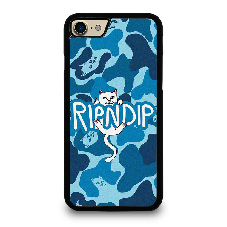 RIPNDIP CAT CAMO BLUE iPhone 7 / 8 Case Cover