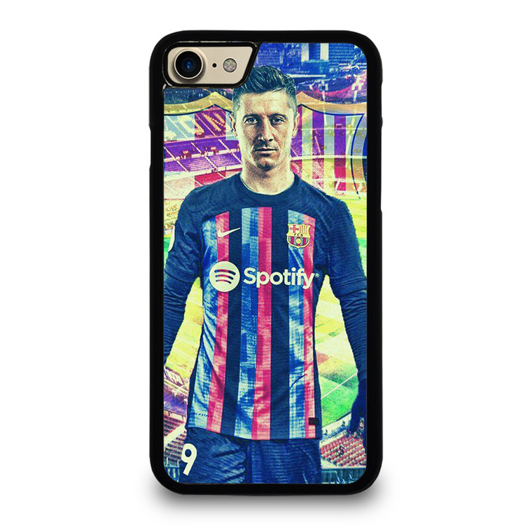 ROBERT LEWANDOWSKI FC BARCELONA iPhone 7 / 8 Case Cover