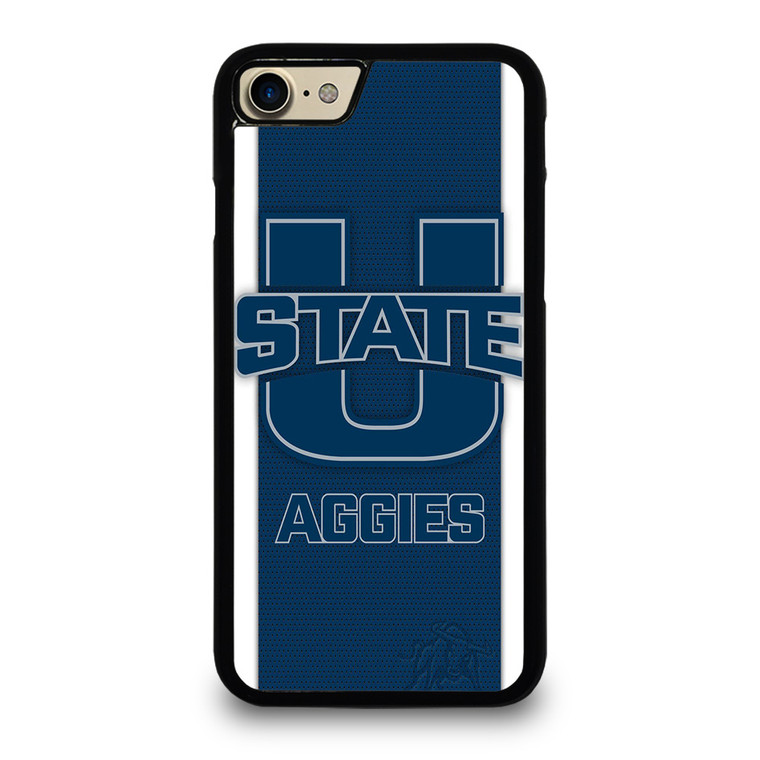 UTAH STATE AGGIES CARBON LOGO iPhone 7 / 8 Case Cover