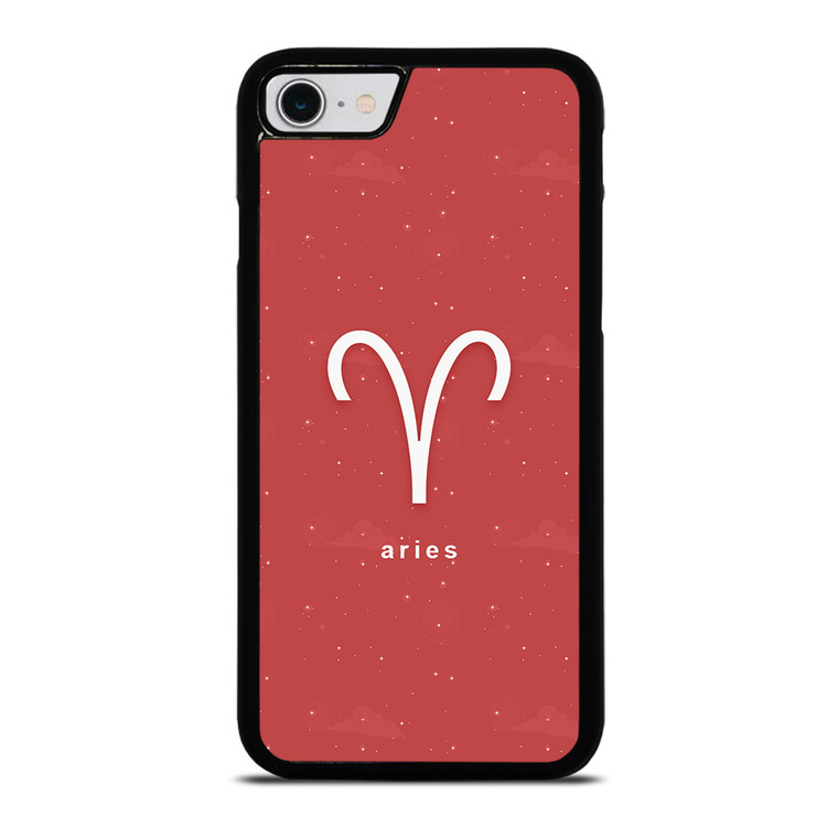 ARIES ZODIAC SIGN PINK iPhone SE 2022 Case Cover