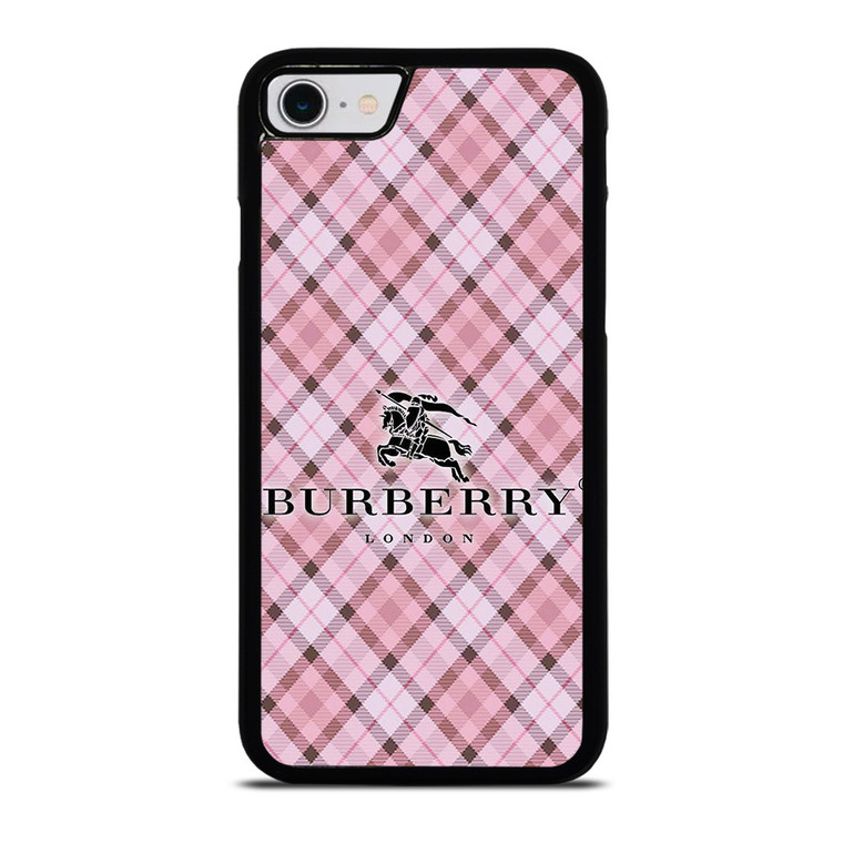 BURBERRY LONDON PINK iPhone SE 2022 Case Cover