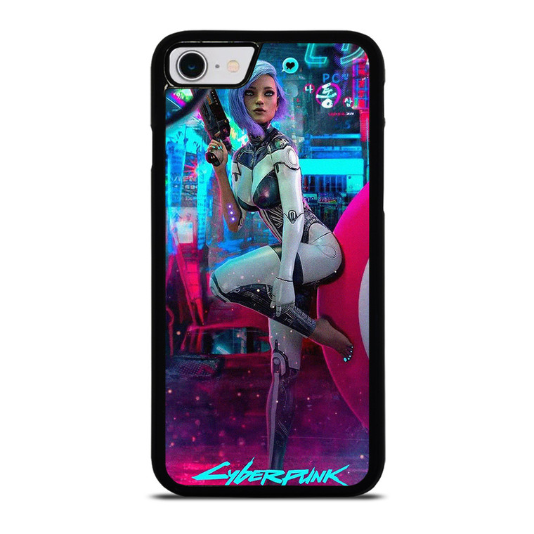 CYBERPUNK 2077 GIRL ANIME iPhone SE 2022 Case Cover
