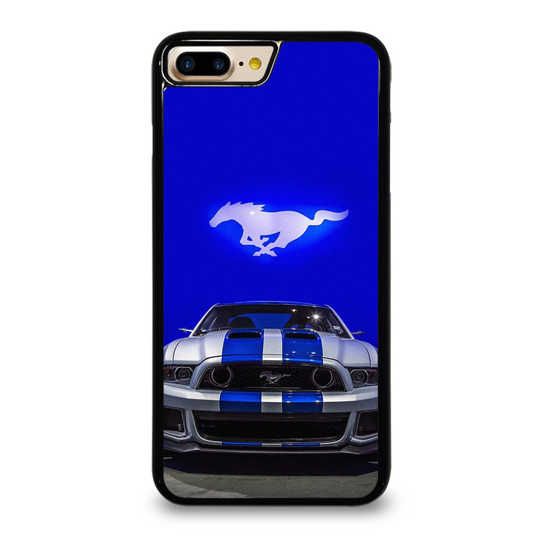FORD MUSTANG BLUE LOGO  iPhone 7 / 8 Plus Case Cover