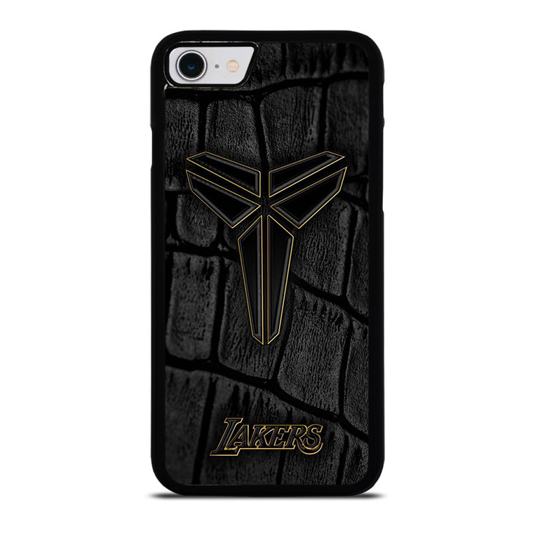 LA LAKERS NBA BLACK SKIN iPhone SE 2022 Case Cover