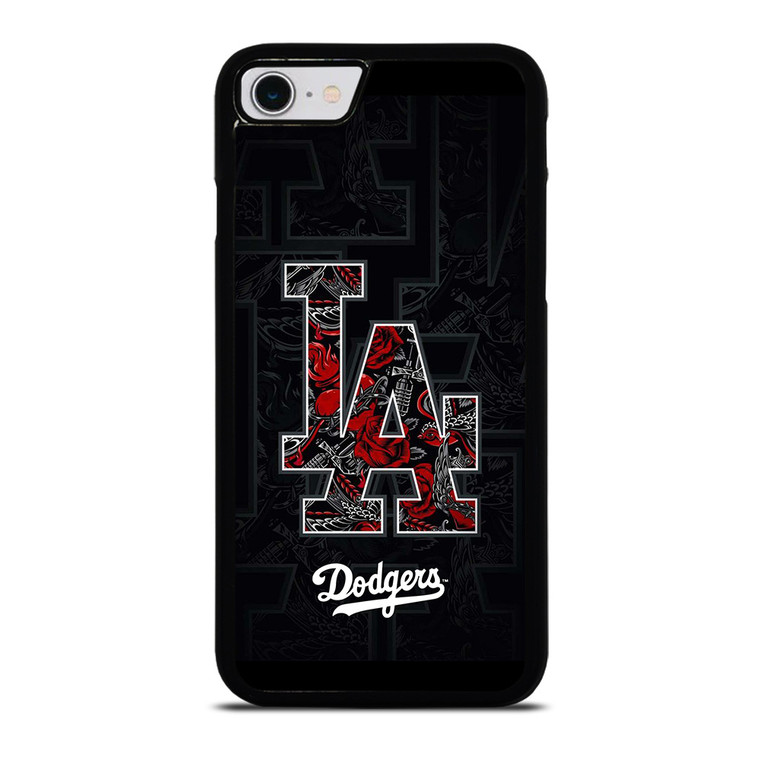LA LOS ANGELES DODGERS TATTOO ART iPhone SE 2022 Case Cover