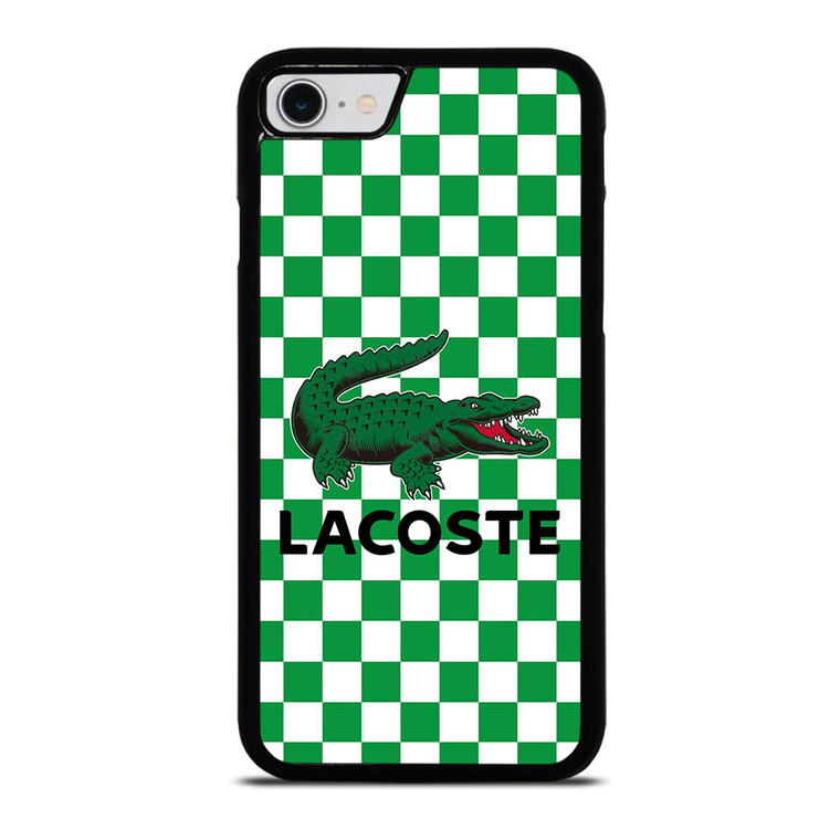 LACOSTE CHECKERBOARD LOGO iPhone SE 2022 Case Cover
