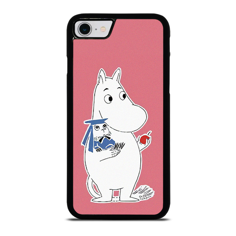 MOOMIN KAWAII CARTOON PINK iPhone SE 2022 Case Cover