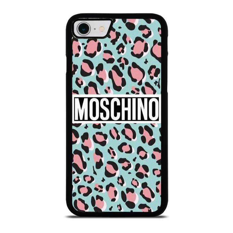 MOSCHINO LEOPARD SKIN iPhone SE 2022 Case Cover