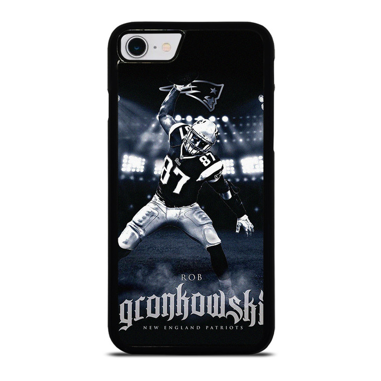 NEW ENGLAND PATRIOT ROB GRONKOWSKI FOOTBALL iPhone SE 2022 Case Cover