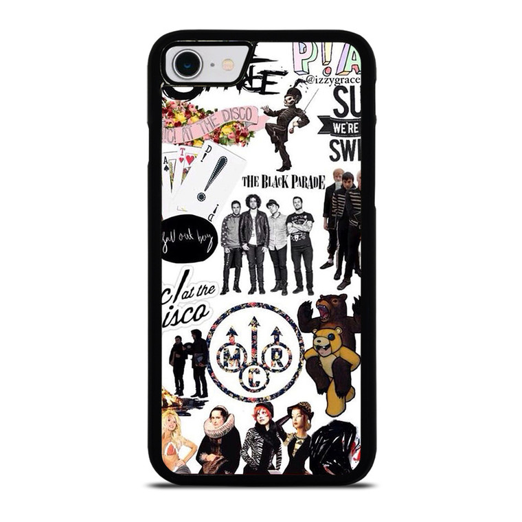 POP PUNK ROCK BAND COLLAGE iPhone SE 2022 Case Cover