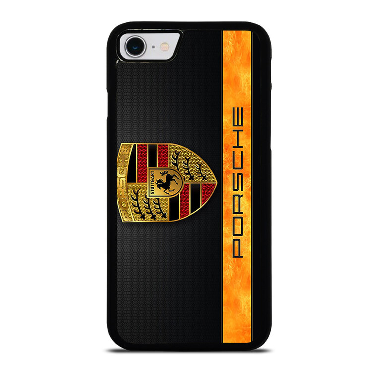 PORSCHE CARBON LIST LOGO iPhone SE 2022 Case Cover