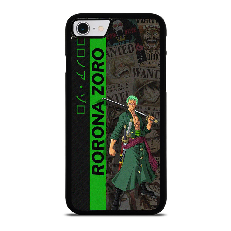 RORONA ZORO ANIME MANGA iPhone SE 2022 Case Cover