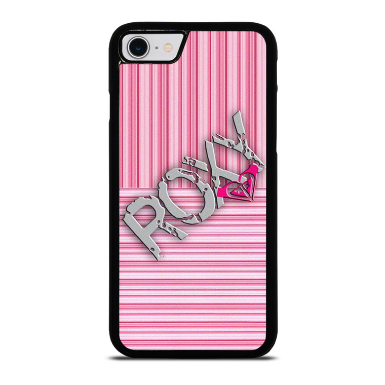 ROXY PINK STRIPE EMBLEM iPhone SE 2022 Case Cover