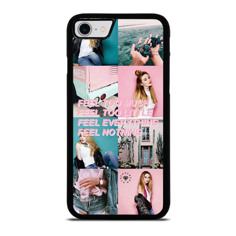 SABRINA CARPENTER FEEL COLLAGE iPhone SE 2022 Case Cover