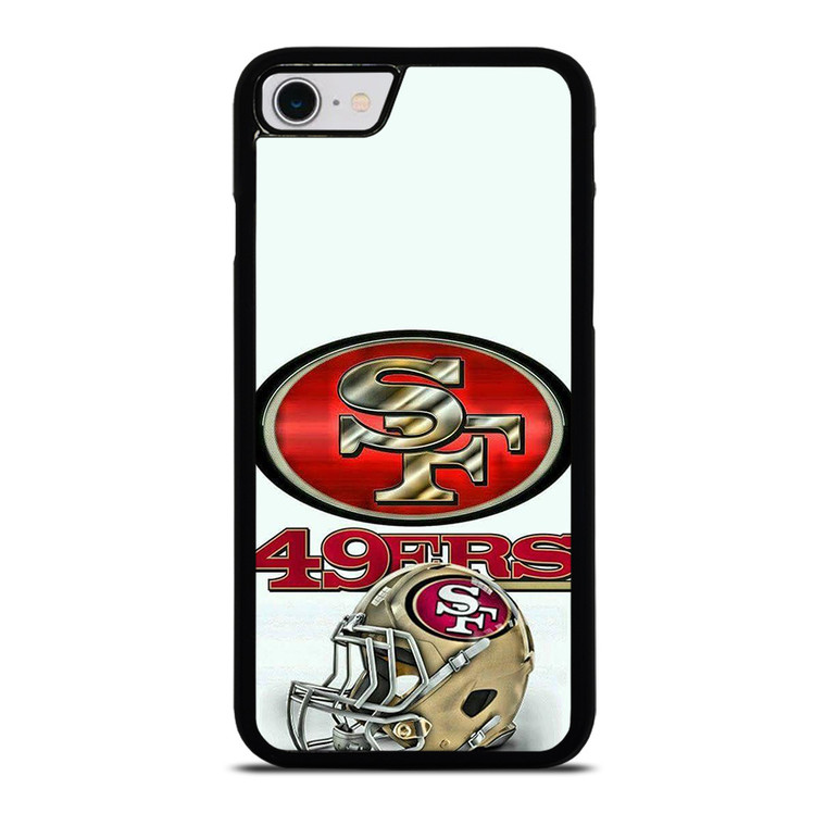 SAN FRANCISCO 49ERS HELMET FOOTBALL iPhone SE 2022 Case Cover