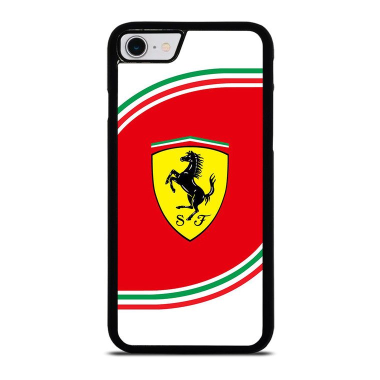 SF SCUDERIA FERRARI LOGO LIVERY iPhone SE 2022 Case Cover