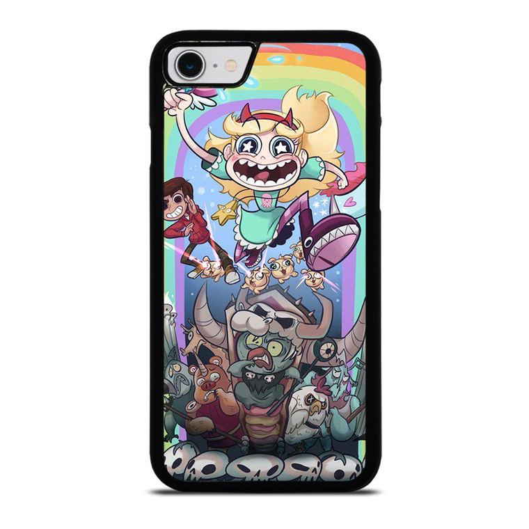 STAR VS THE FORCES OF EVIL CARTOON iPhone SE 2022 Case Cover