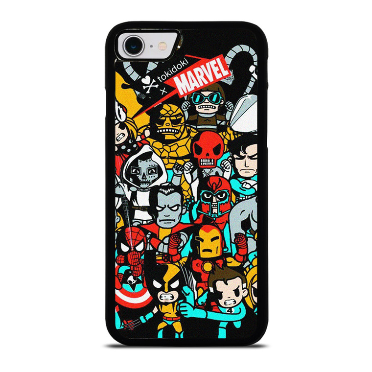 TOKIDOKI MARVEL CARTOON iPhone SE 2022 Case Cover