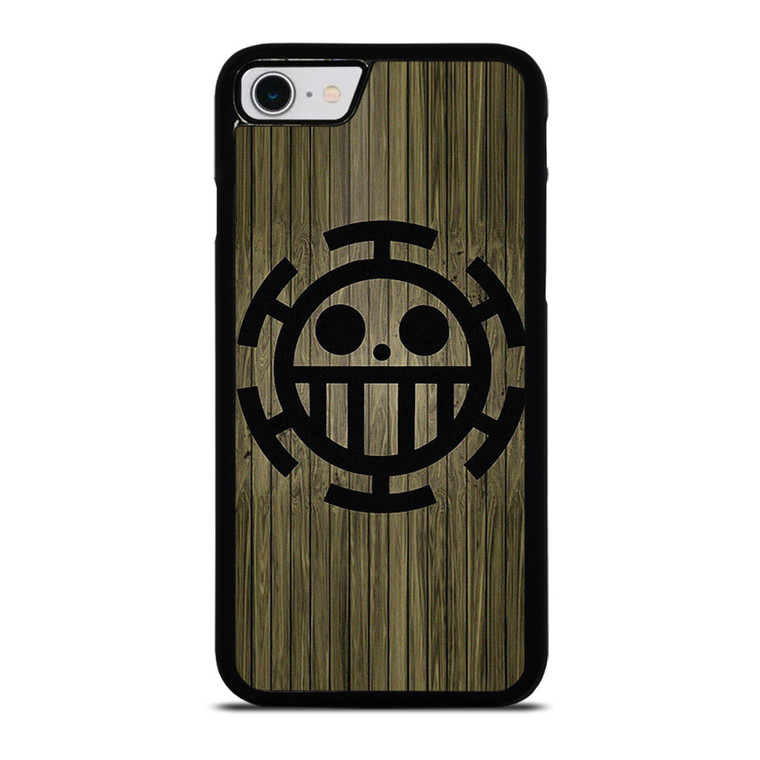 TRAFALGAR LAW ONE PIECE WOOD SYMBOL iPhone SE 2022 Case Cover