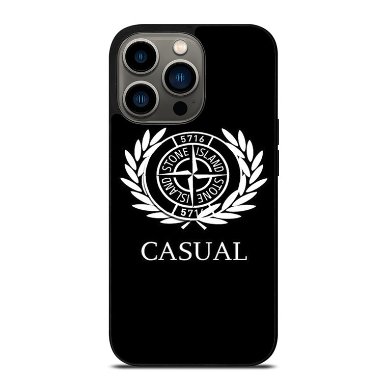 STONE ISLANS CASUAL LOGO iPhone 13 Pro Case Cover