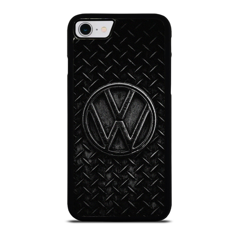 VW VOLKSWAGEN BLACK METAL EMBLEM iPhone SE 2022 Case Cover