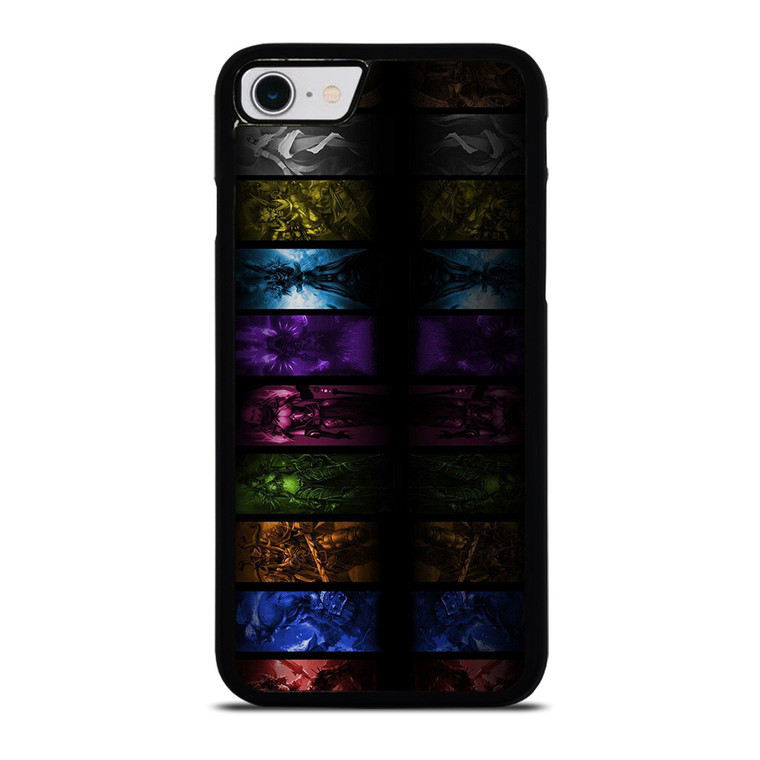 WORLD OF WARCRAFT HERO COLLAGE iPhone SE 2022 Case Cover