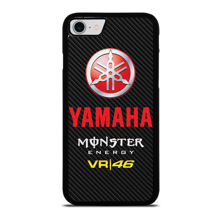 YAMAHA RACING VR46 CARBON LOGO iPhone SE 2022 Case Cover