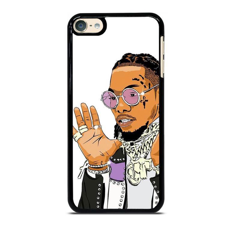 OFFSET RAPPER CARTOON iPod 6 Case Cover
