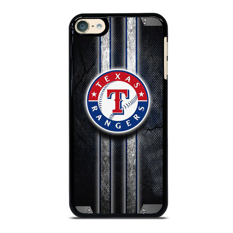 TEZAS RANGERS METAL EMBLEM iPod 6 Case Cover