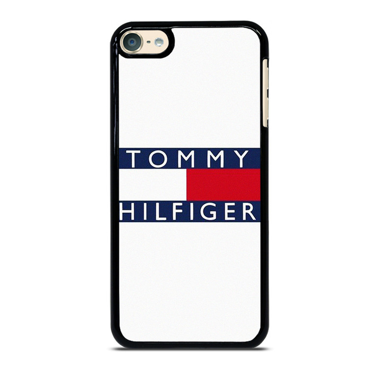 TOMMY HILFIGER WHITE LOGO iPod 6 Case Cover