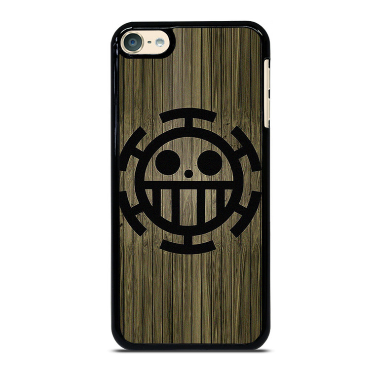 TRAFALGAR LAW ONE PIECE WOOD SYMBOL iPod 6 Case Cover