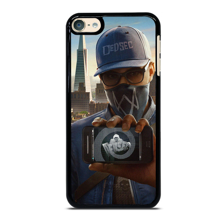 WATCH DOGS 2 MARCUS iPod 6 Case Cover