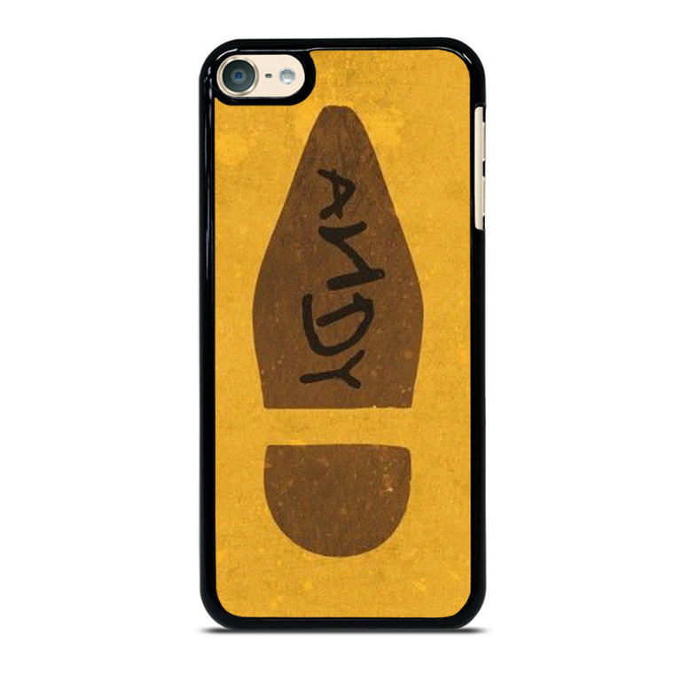 WOODY FOOTPRINTS ANDY TOY STORY iPod 6 Case Cover