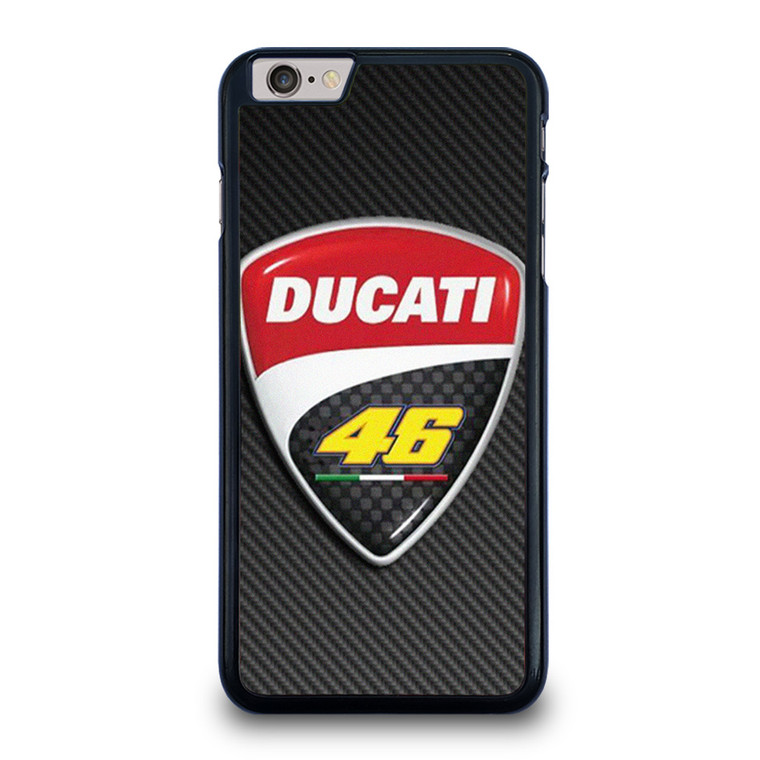 DUCATI VR46 VALENTINO ROSSI CARBON EMBLEM iPhone 6 / 6S Plus Case Cover