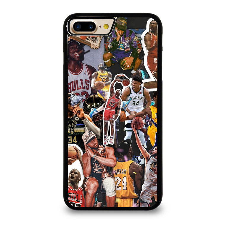 NBA BASKETBALL LEGENDS COLLAGE  iPhone 7 / 8 Plus Case Cover