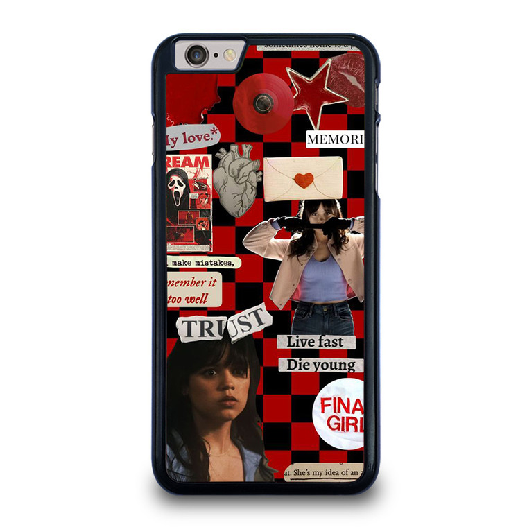JENNA ORTEGA TARA CARPENTER SCREAM VI COLLAGE iPhone 6 / 6S Plus Case Cover